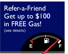 Refer A Friend - Get Up To $100 In FREE Gas